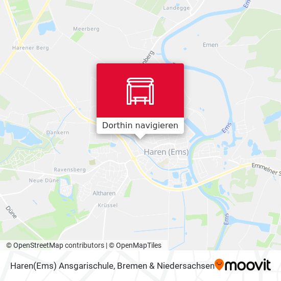 Haren(Ems) Ansgarischule Karte