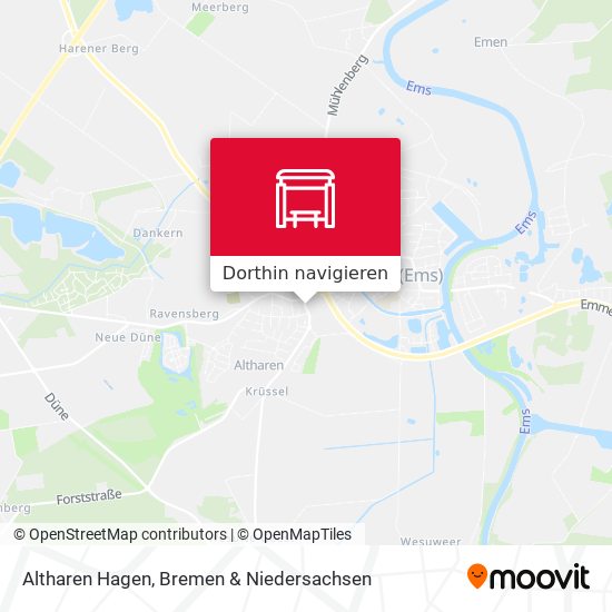 Altharen Hagen Karte