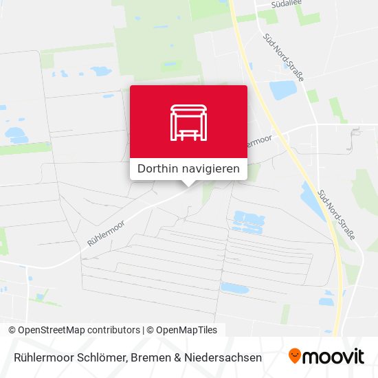 Rühlermoor Schlömer Karte