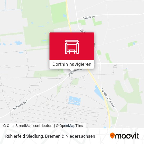Rühlerfeld Siedlung Karte