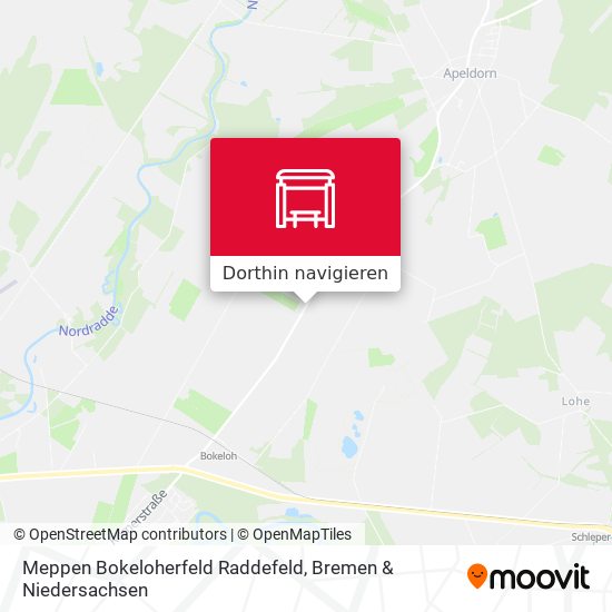 Meppen Bokeloherfeld Raddefeld Karte