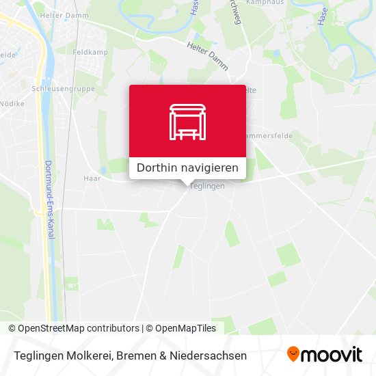 Teglingen Molkerei Karte
