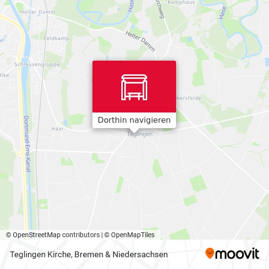 Teglingen Kirche Karte