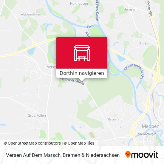 Versen Auf Dem Marsch Karte
