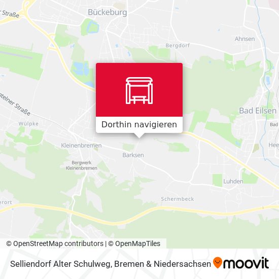 Selliendorf Alter Schulweg Karte