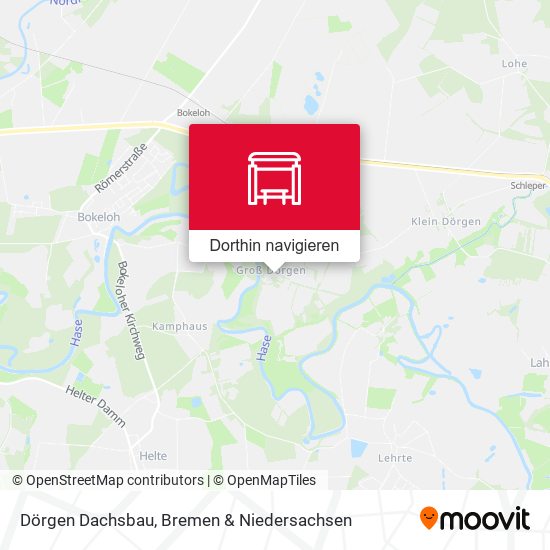 Dörgen Dachsbau Karte