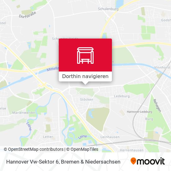 Hannover Vw-Sektor 6 Karte