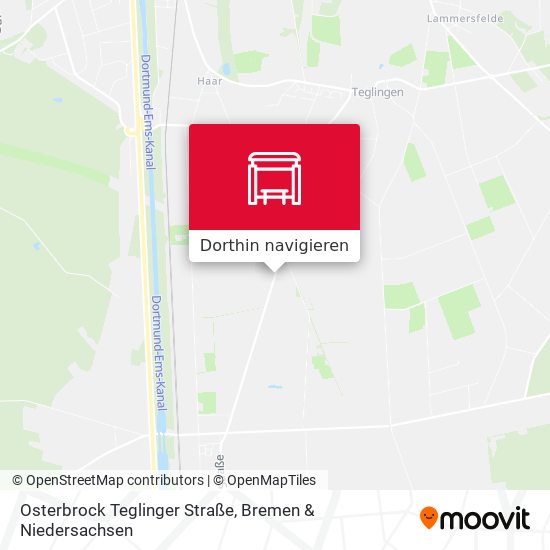 Osterbrock Teglinger Straße Karte
