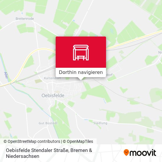 Oebisfelde Stendaler Straße Karte