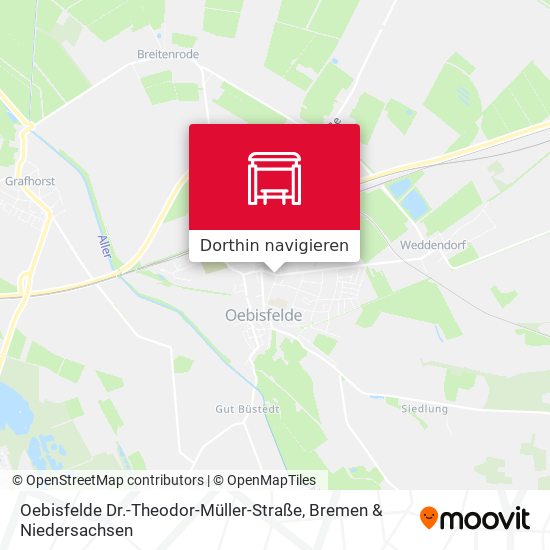 Oebisfelde Dr.-Theodor-Müller-Straße Karte