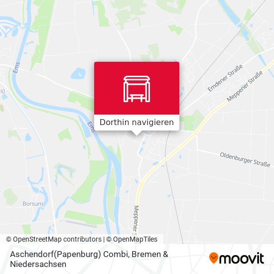 Aschendorf(Papenburg) Combi Karte