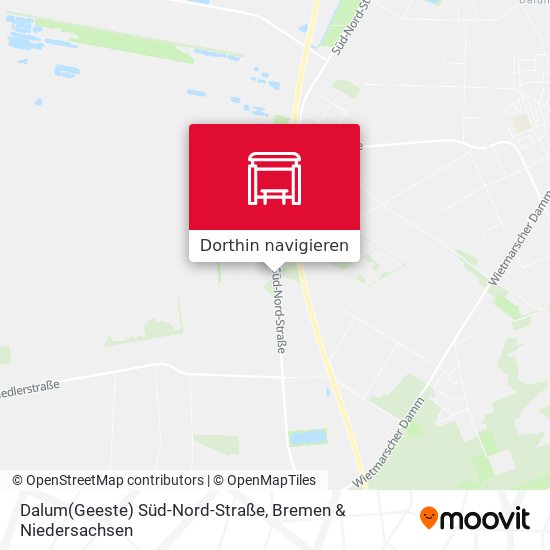 Dalum(Geeste) Süd-Nord-Straße Karte