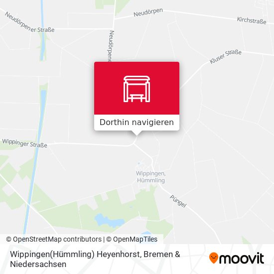 Wippingen(Hümmling) Heyenhorst Karte