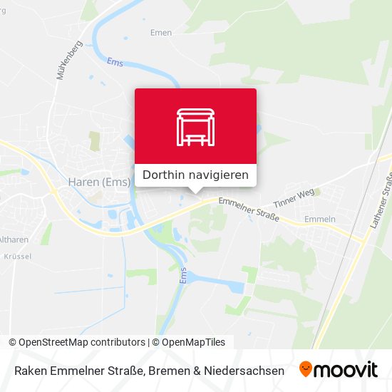 Raken Emmelner Straße Karte
