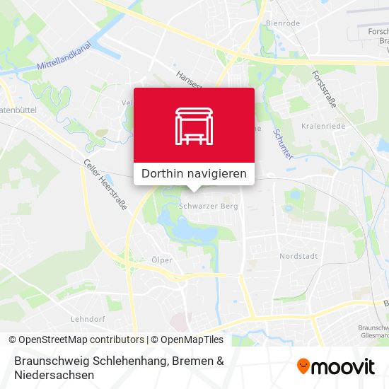 Braunschweig Schlehenhang Karte