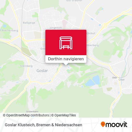 Goslar Klusteich Karte