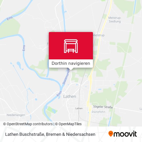 Lathen Buschstraße Karte