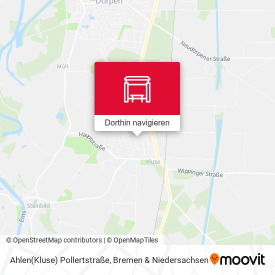 Ahlen(Kluse) Pollertstraße Karte