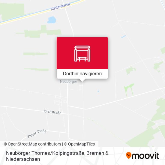 Neubörger Thomes/Kolpingstraße Karte