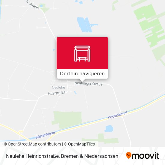 Neulehe Heinrichstraße Karte