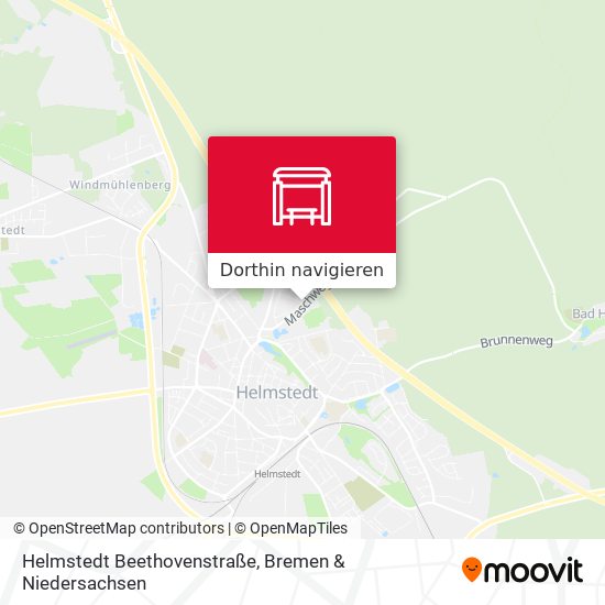 Helmstedt Beethovenstraße Karte