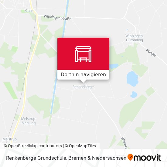 Renkenberge Grundschule Karte