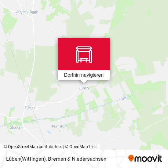 Lüben(Wittingen) Karte
