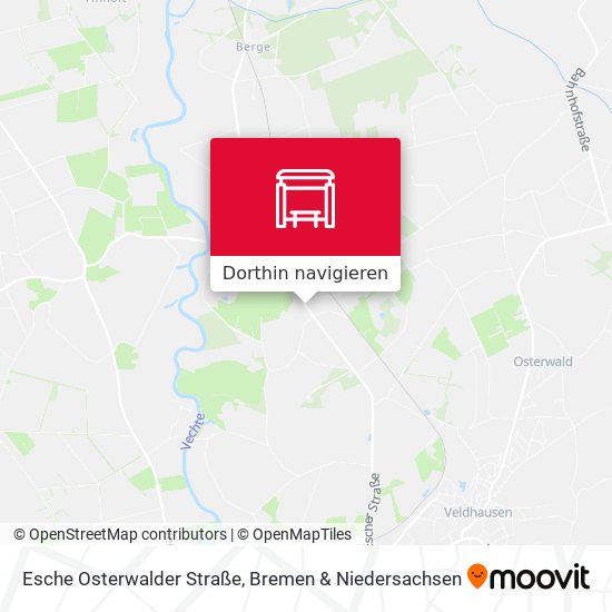 Esche Osterwalder Straße Karte