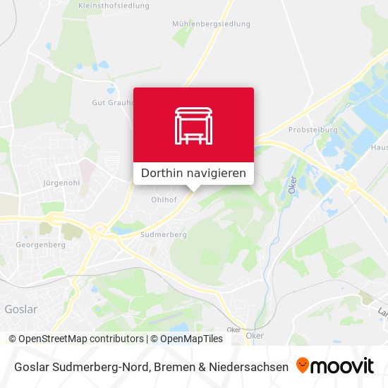 Goslar Sudmerberg-Nord Karte