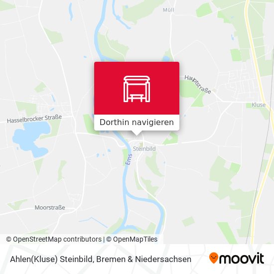 Ahlen(Kluse) Steinbild Karte