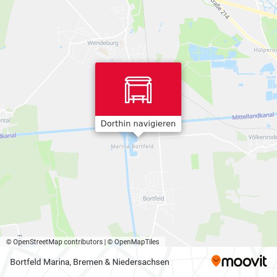 Bortfeld Marina Karte