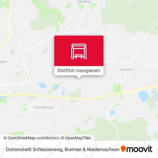 Duttenstedt Schlesienweg Karte