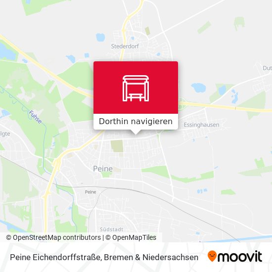 Peine Eichendorffstraße Karte