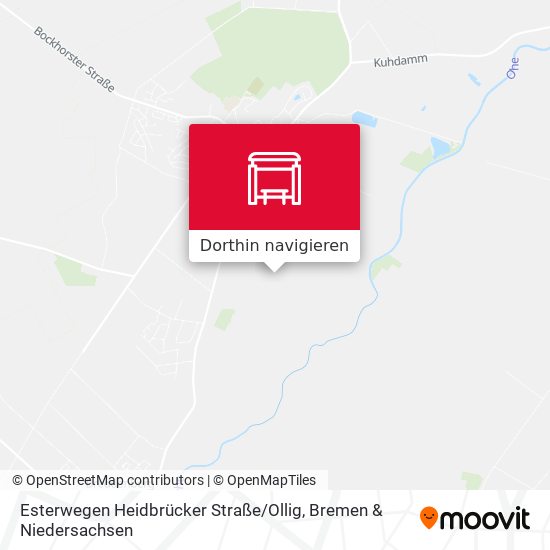 Esterwegen Heidbrücker Straße / Ollig Karte
