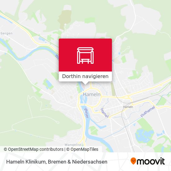 Hameln Klinikum Karte