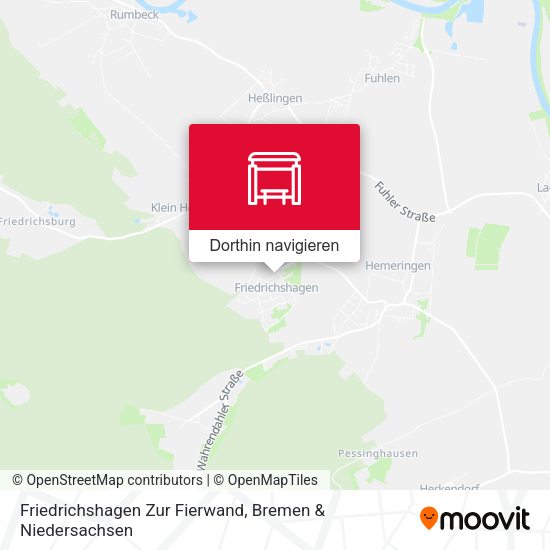 Friedrichshagen Zur Fierwand Karte