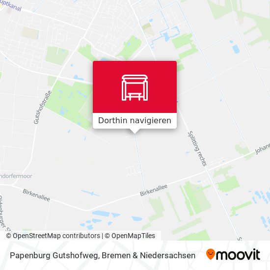 Papenburg Gutshofweg Karte