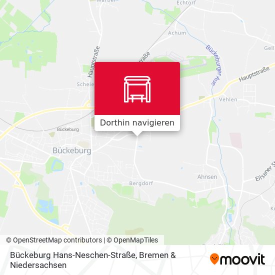 Bückeburg Hans-Neschen-Straße Karte