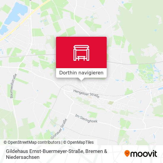 Gildehaus Ernst-Buermeyer-Straße Karte