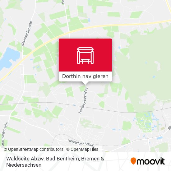 Waldseite Abzw. Bad Bentheim Karte