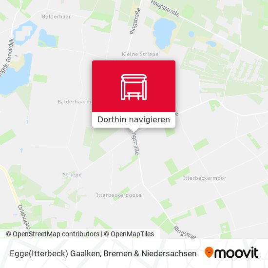 Egge(Itterbeck) Gaalken Karte