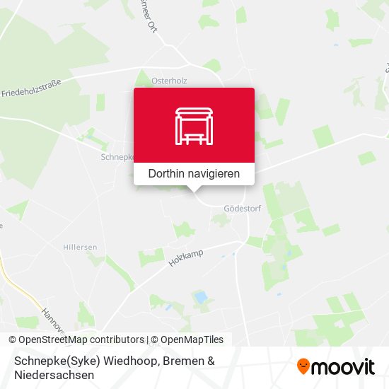 Schnepke(Syke) Wiedhoop Karte