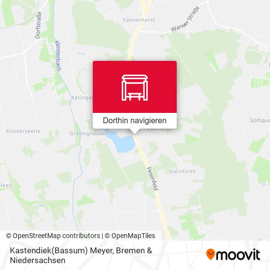 Kastendiek(Bassum) Meyer Karte