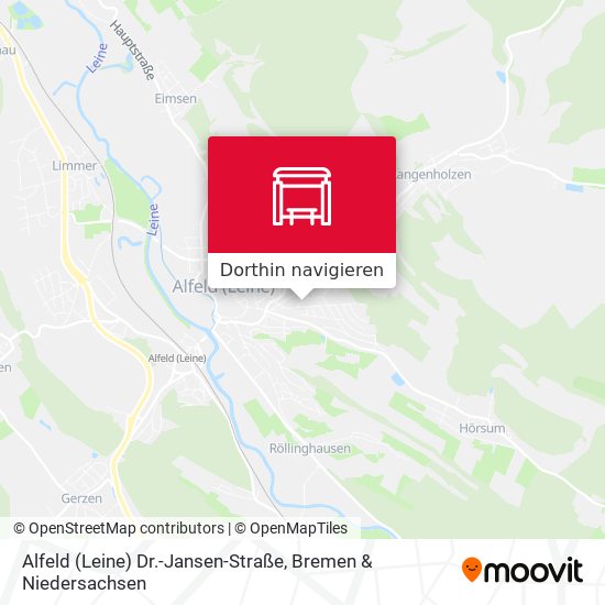 Alfeld (Leine) Dr.-Jansen-Straße Karte