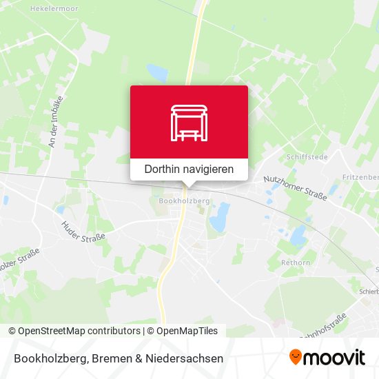 Bookholzberg Karte