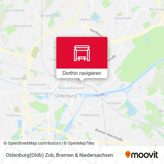 Oldenburg(Oldb) Zob Karte