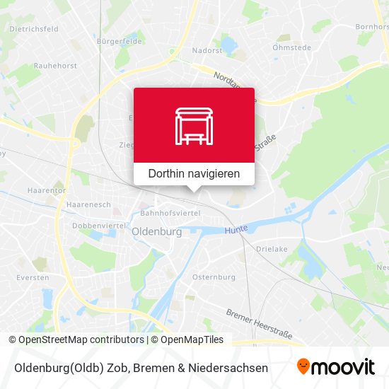 Oldenburg(Oldb) Zob Karte