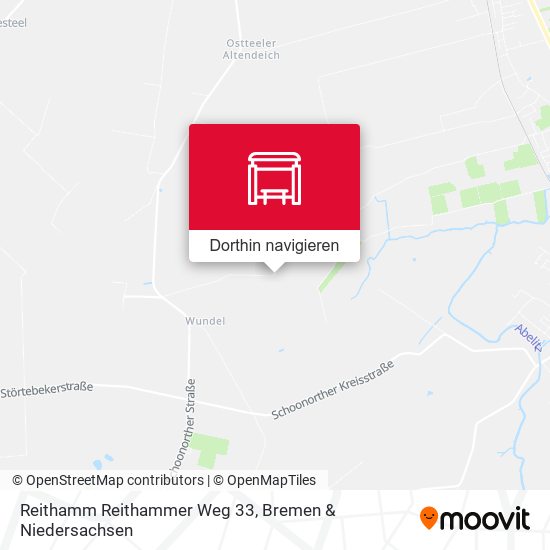 Reithamm Reithammer Weg 33 Karte
