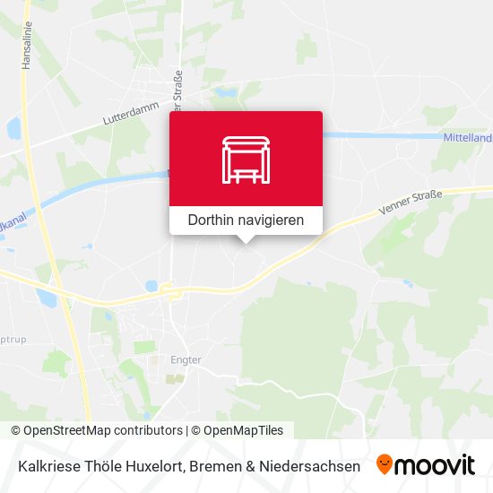 Kalkriese Thöle Huxelort Karte