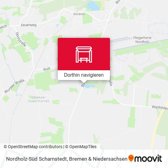 Nordholz-Süd Scharnstedt Karte
